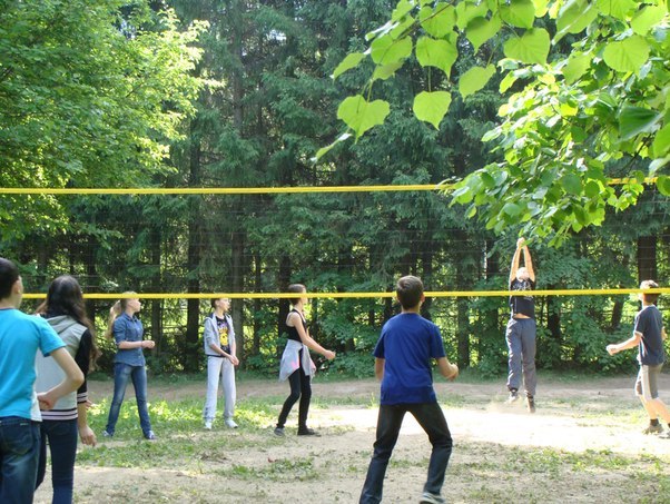 Волейбол в парке Банзай